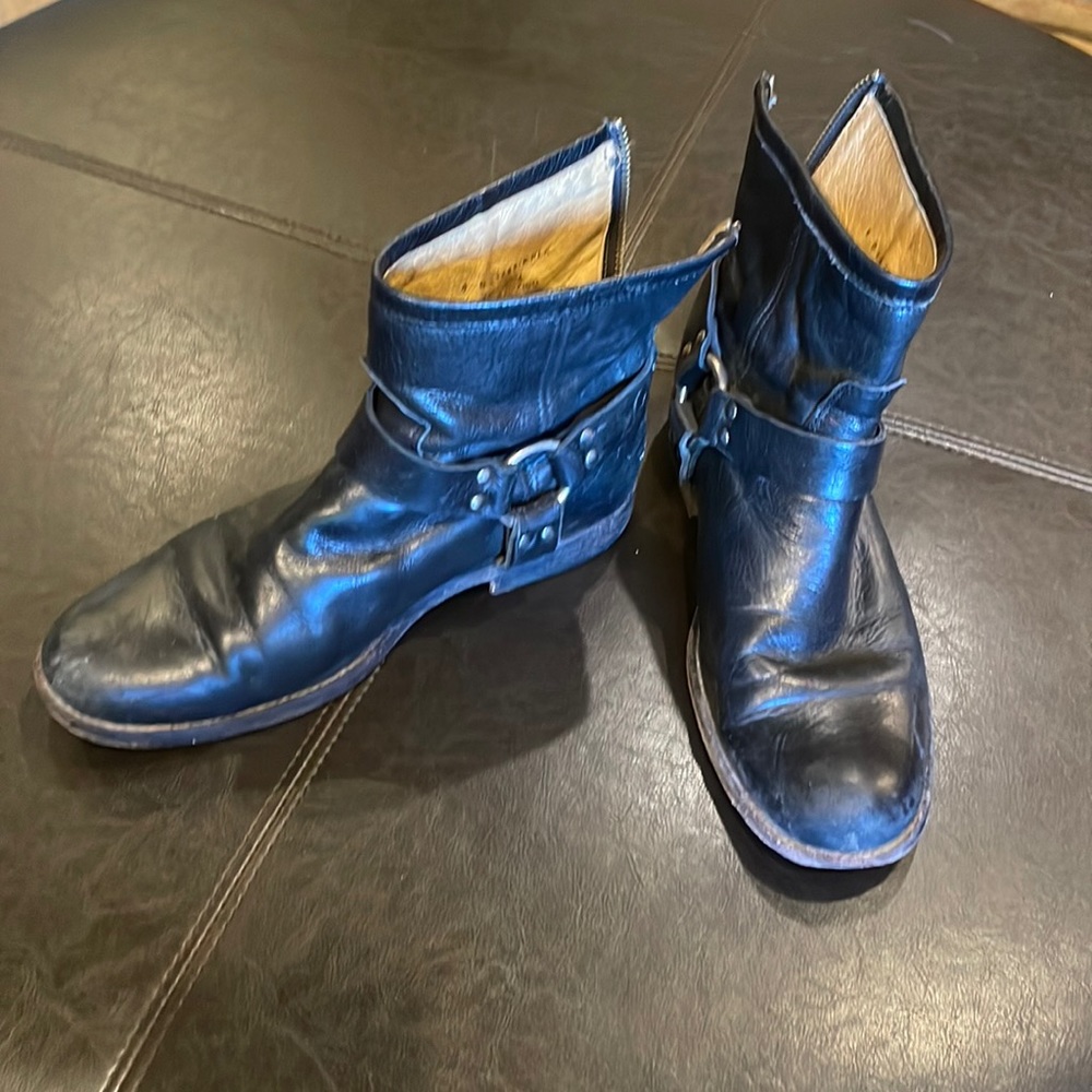 COPY - Frye Phillips Harness Boots NEEDS TLC!!!